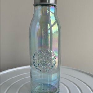 Starbucks Iridescent Blue Water Bottle